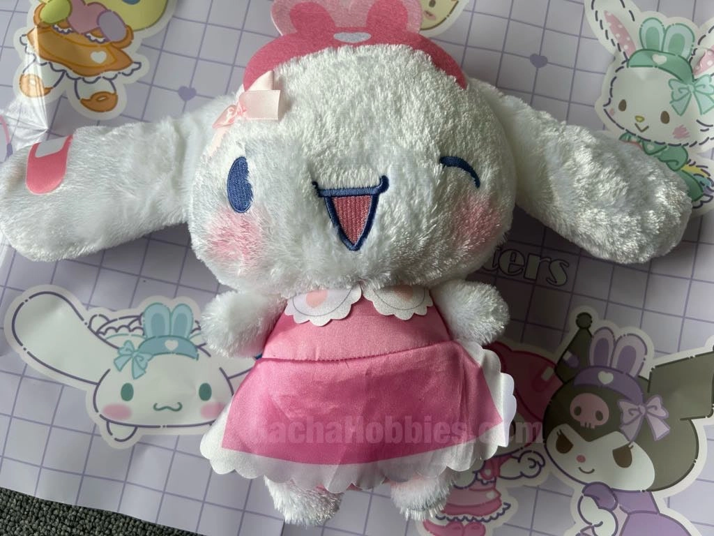 FuRyu Sanrio Cinnamoroll Pink Bunny Medium Plush (In-stock) Summer Toy Museum Quality