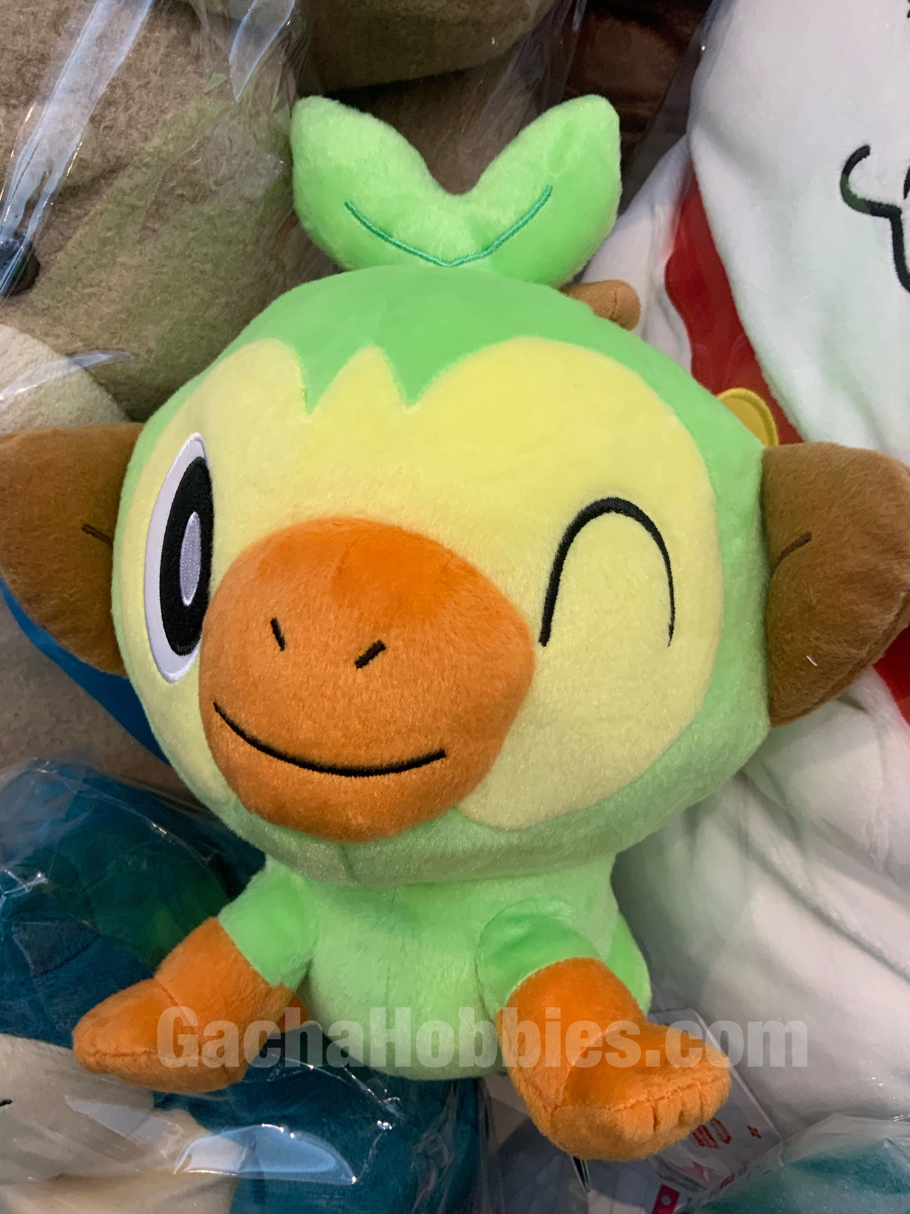 Pokemon Sword and Shield Grookey Wink Medium Plush (In-stock) Customer Favorite Mammal Figure