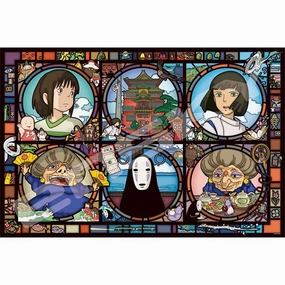 Ghibli - Art Crystal Jigsaw Puzzle 1000 Piece [Spirited Away Mysterious Town] Gaming Collectible