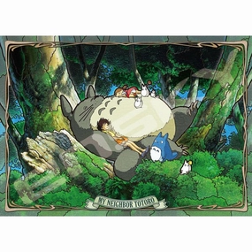 Study room Ghibli - Art Crystal Jigsaw Puzzle 500 Piece (500-AC01/ 500-AC02)