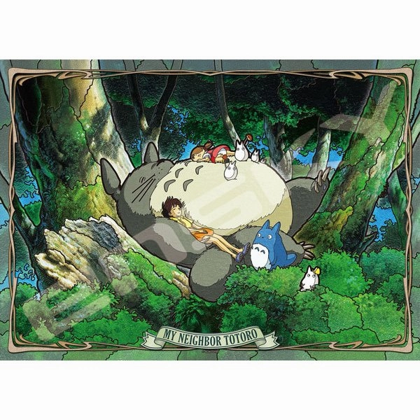 Study room Ghibli - Art Crystal Jigsaw Puzzle 500 Piece (500-AC01/ 500-AC02)