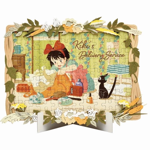 Ghibli - Art Decoration Jigsaw Puzzle 108 Pieces DW02 Kiki's Delivery Service Art Decoration [Preparing for Departure] ?????? ???? Sitting Pose Lasting Value