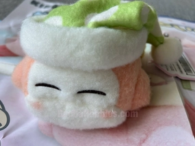 Military Figure Interchangeable Part Hoshi no Kirby Waddle Dee Sleeping with Green Hat Furry Small Plush (In-stock)