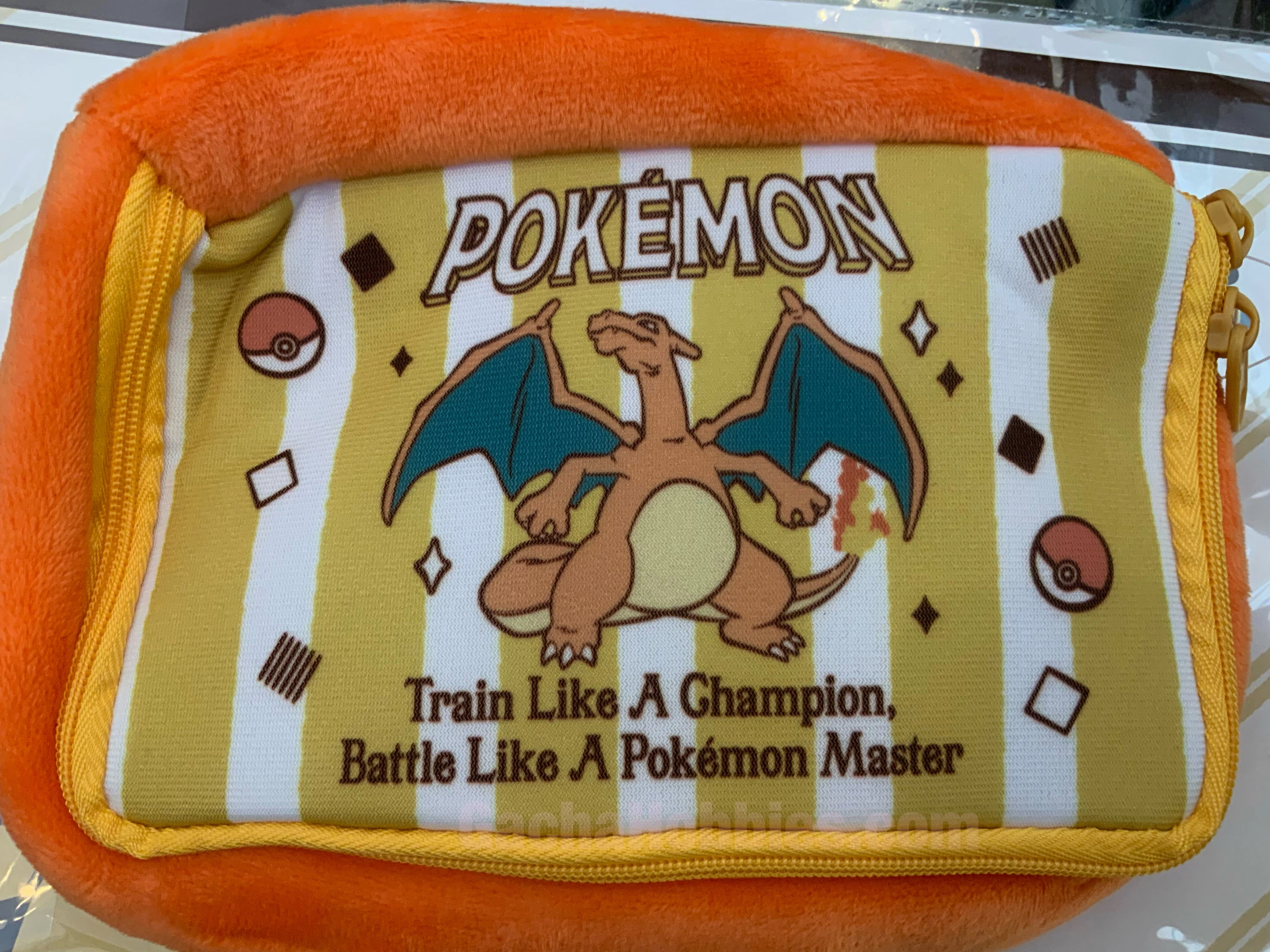 Movie Decor Pokemon Pocket Monster Orange Zipper Pouch (In-stock)
