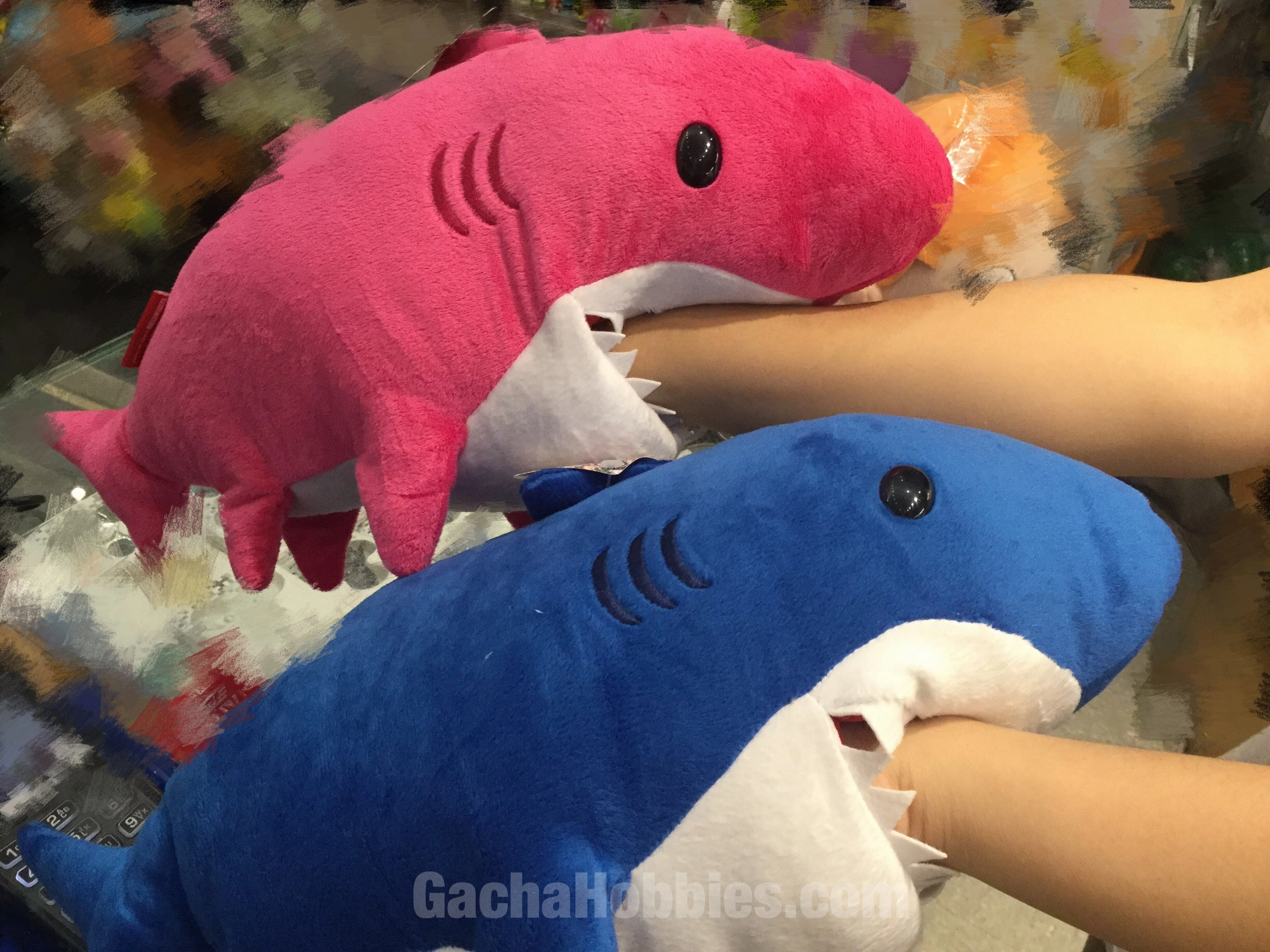 Articulated Joint Fairy tale GP Shark Hand Puppet Plush (In-stock)