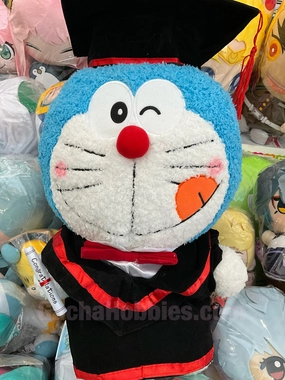 Fantasy Quest Graduation Doraemon Licking Tongue Furry Medium Plush