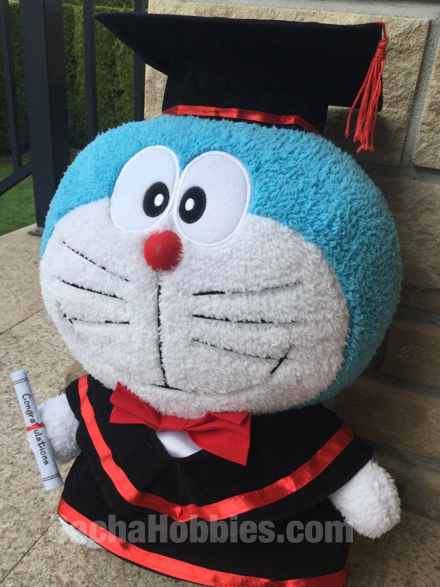 Complete Collection Graduation Doraemon Smile Medium Plush