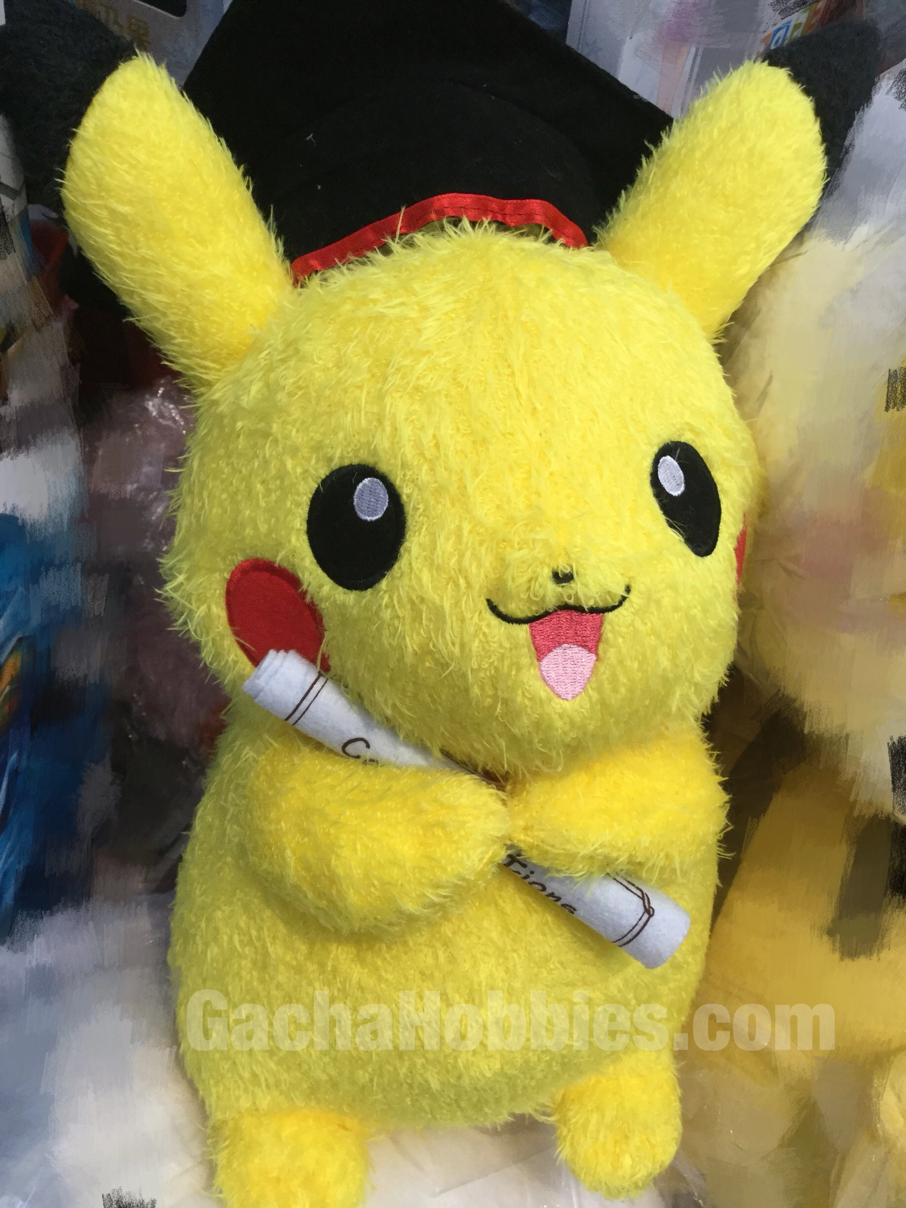 Action Merchandise Graduation Pokemon Pikachu Flurry With Both Hands Closed
