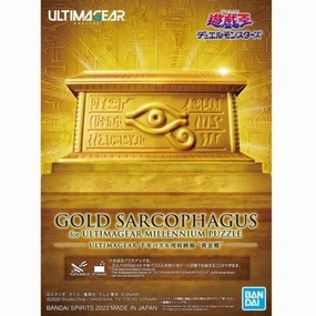 Action Decor Hallway Display Gold Sarcophagus for Ultimagear Millennium Puzzle