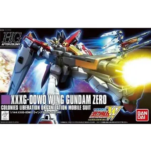 HGAC Gundam W 1/144 Wing Gundam Zero Bird Sculpture