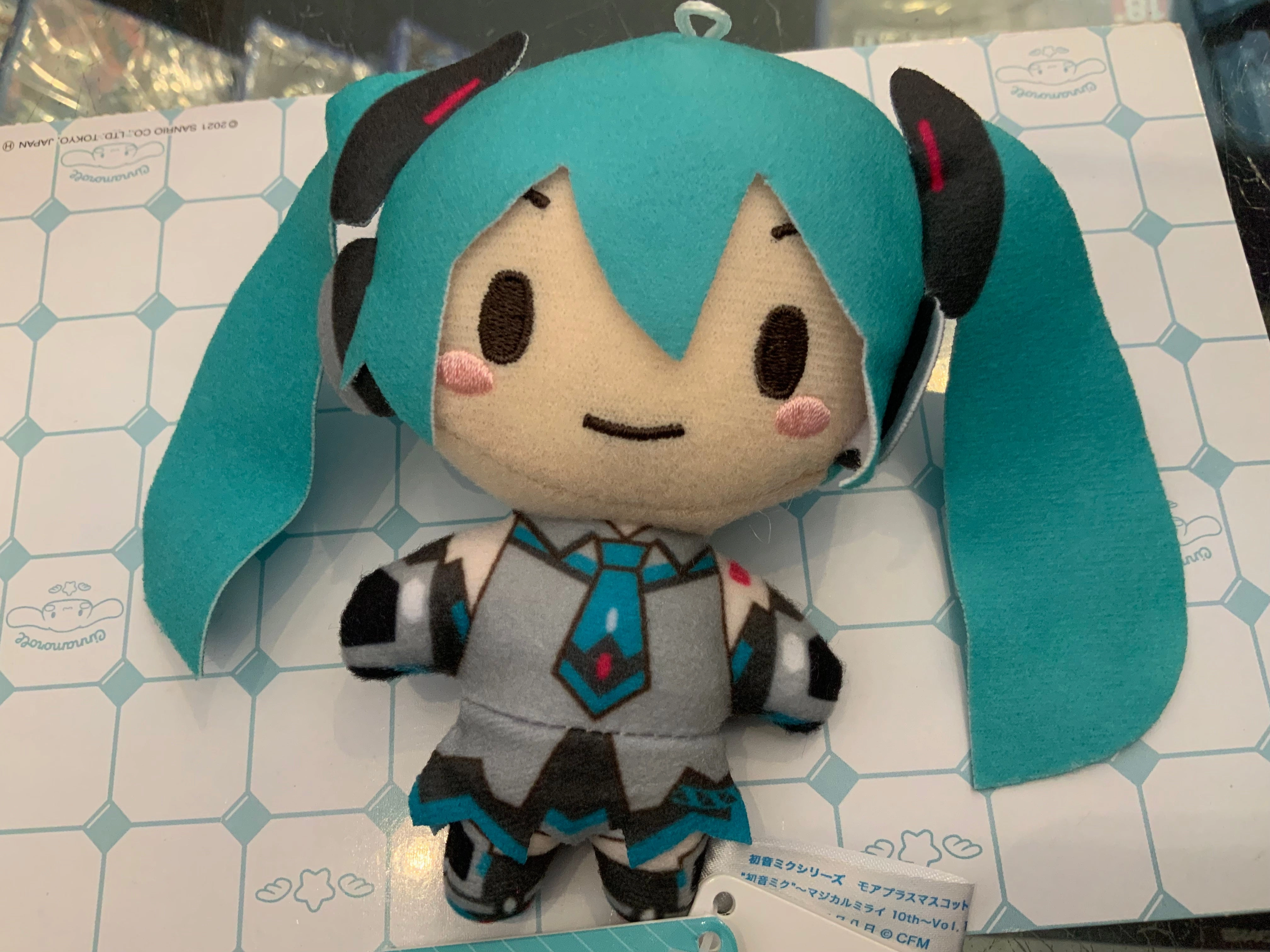 Anime Hobby Sega Hatsune Miku Magical Mirai 10th Small Plush Keychain Type A (In-stock)