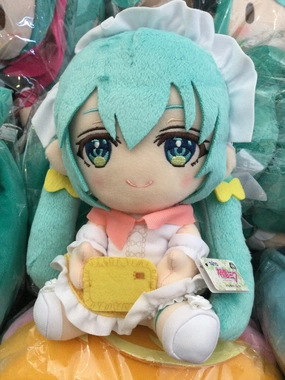 Taito Wonderland Sleeping Beauty Open Eyes Hatsune Miku Small Plush (In-stock) Action Unit Holiday themed