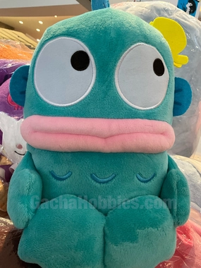 Exhibition Ready Sanrio Hangyodon Plays with Butterfly Medium Plush (In-stock)