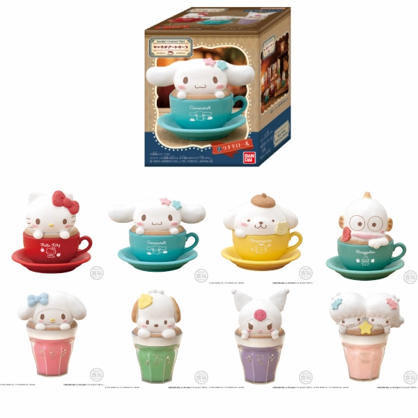 SANRIO CHARACTER LATTE ART CASE W/O GUM (set of 8) ?????t Fantasy Decor