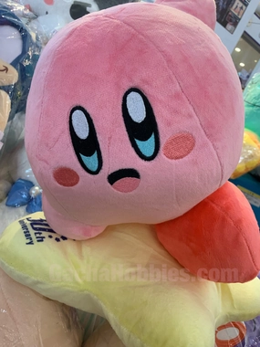 multicultural Hoshi no Kirby 30th Anniversary Kirby on Star Large Plush (In-stock)