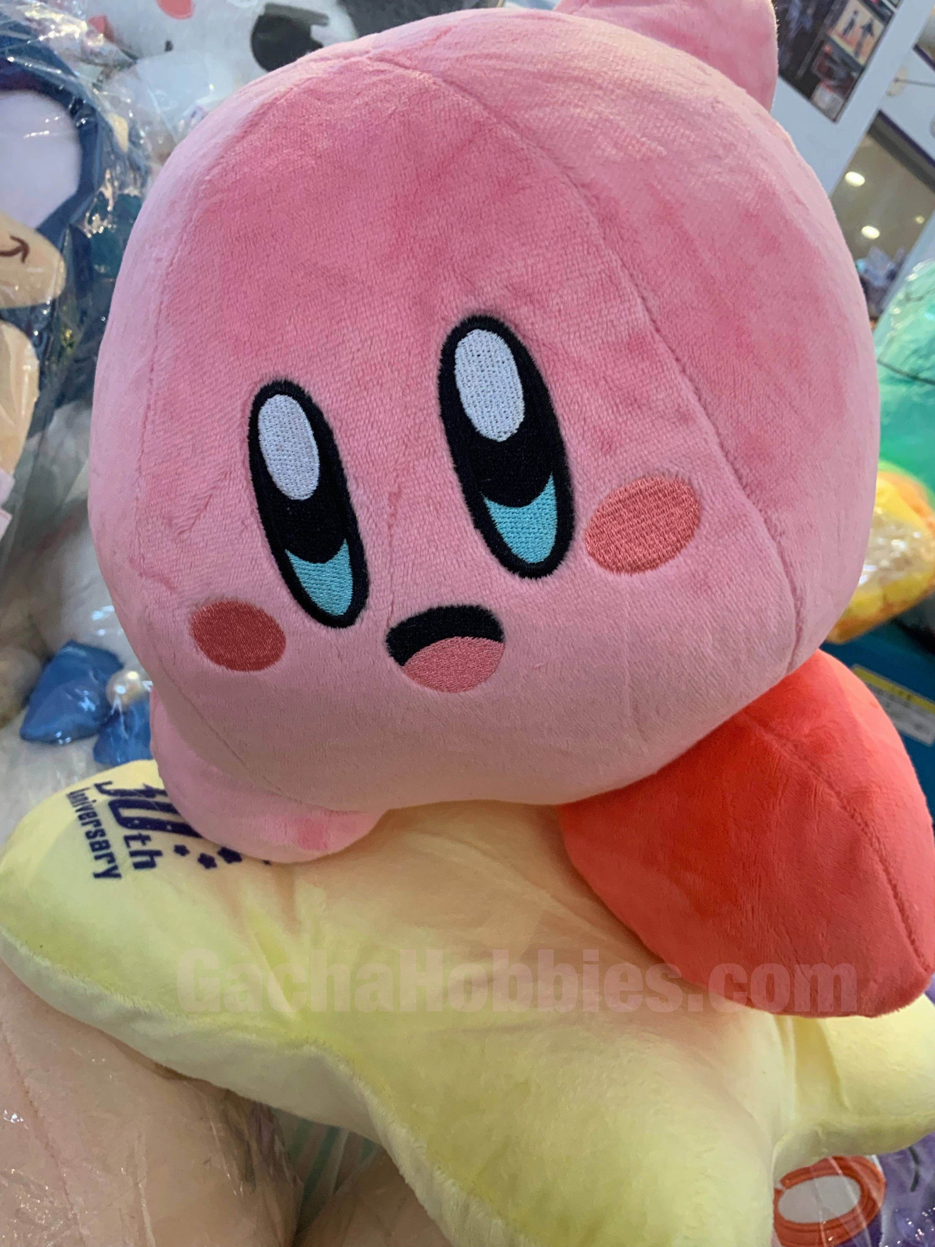 multicultural Hoshi no Kirby 30th Anniversary Kirby on Star Large Plush (In-stock)