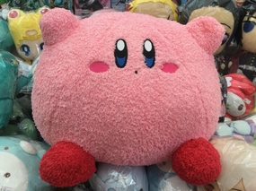 Hoshi no Kirby Inhale Furry Large Plush (In-stock) Action Pose