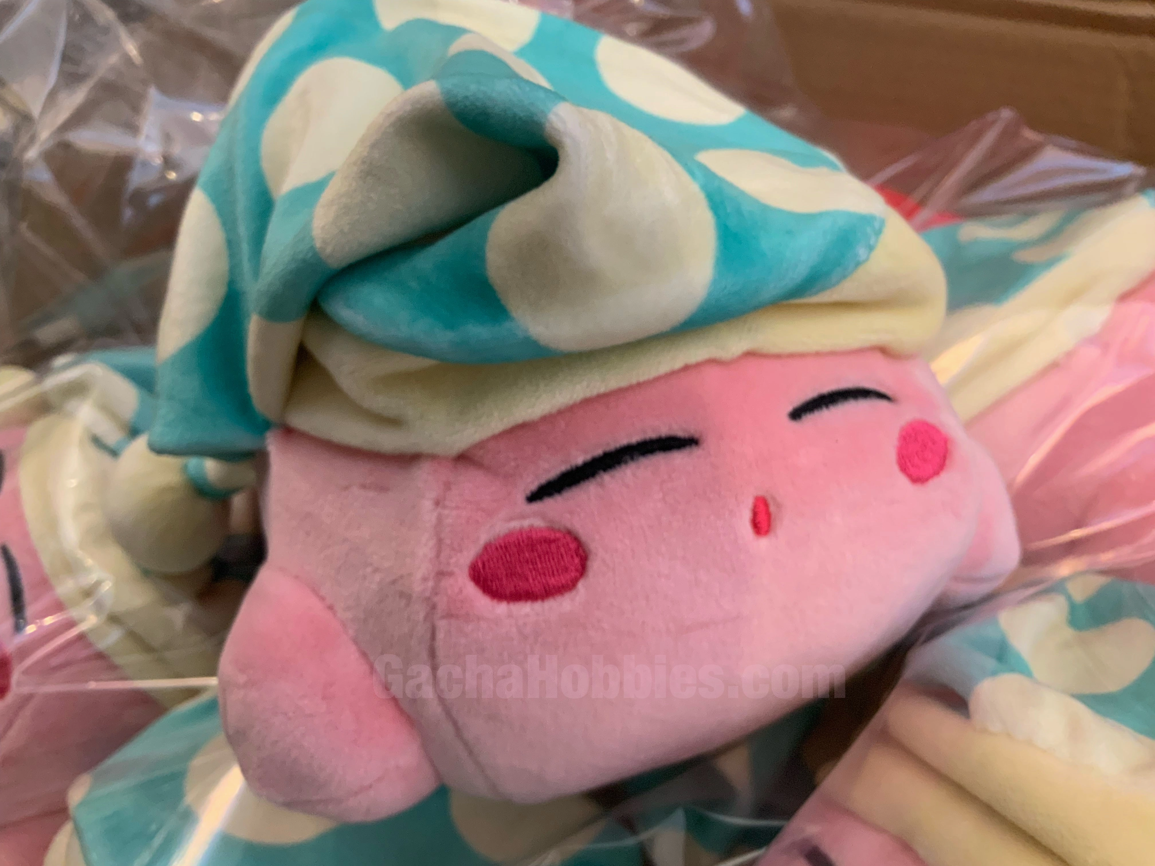 Hoshi no Kirby Mochi Sleeping Small Plush Type C (In-stock) Film Prop Replica