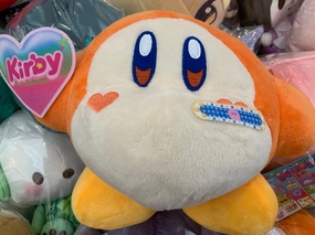 Bird Model Hoshi no Kirby Waddle Dee with Kirby Heart and Bandaid Medium Plush (In-stock)
