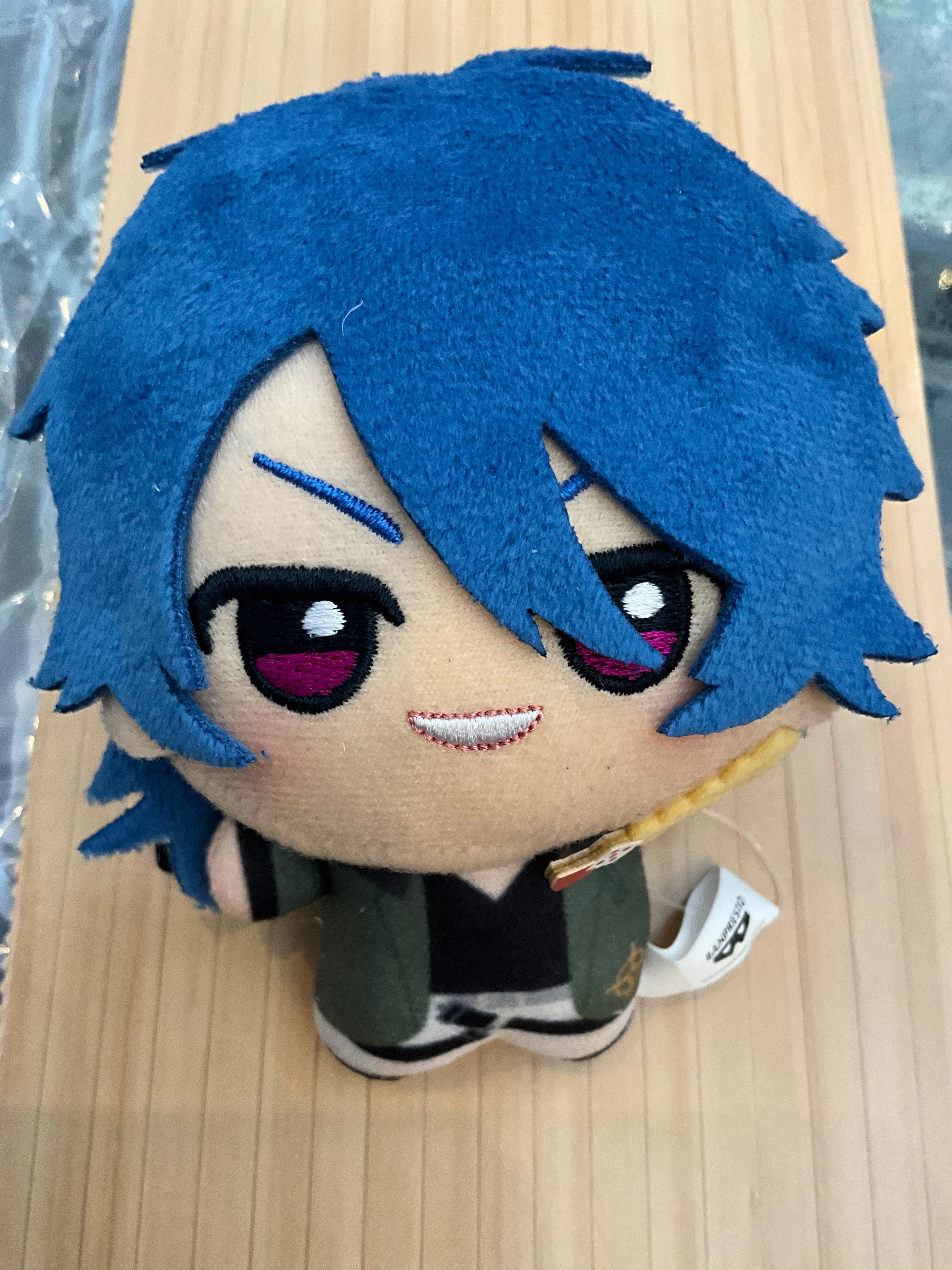 Gift For Him Astronomy Tool Hypnosis Mic Division Rap Battle Fling Posse Dead or Alive Dice Arisugawa Small Plush Keychain (In-stock)