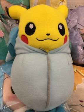 Pokemon Pikachu Glaceon Nebukuro Collection Medium Plush (In-stock) Recognition Gift