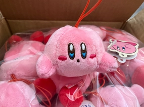 High End Hoshi no Kirby Daydreaming Kirby Small Ball Plush Keychain (In-stock)