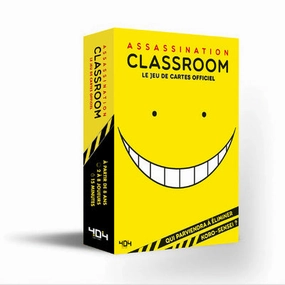 ASSASSINATION CLASSROOM - LE JEU DE CARTES PVC Article