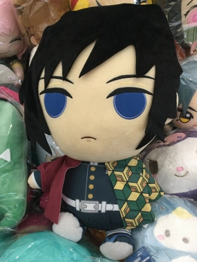 Art Merchandise Adventure Character Kimetsu no Yaiba Demon Slayer Giyu Tomioka Sitting Big Plush (In-stock)