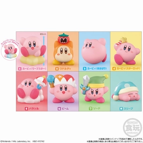 Battery operated KIRBY FRIENDS 1 W/O GUM (box of 8) ?????? (2025 JAN ver.)