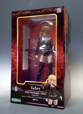 Full Set Exhibition Piece Kotobukiya Saber/Altria Pendragon [Alter] Plastic clothes ver. [Kotobukiya Shop Limited Edition] 1/7pvc (Fate/Grand Order)