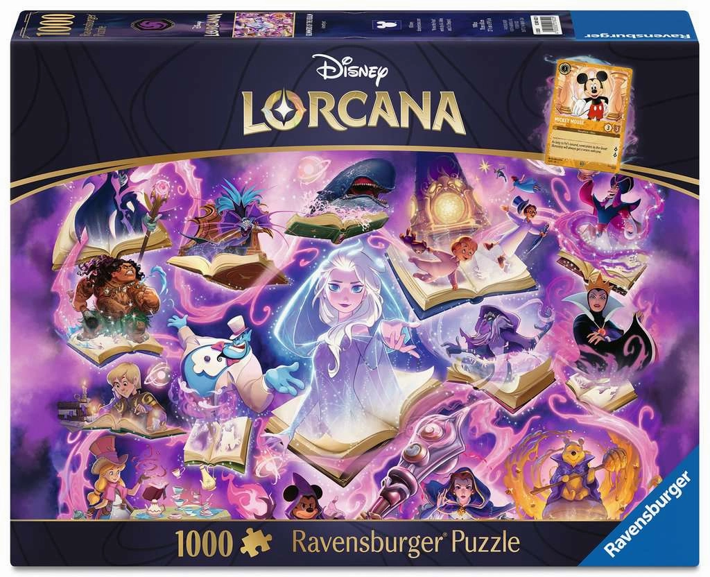 Crystal Figure LORCANA - Am??thyste - Puzzle 1000P   1 carte promo