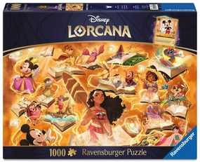 LORCANA - Ambre - Puzzle 1000P   1 carte promo Lifetime Hobby