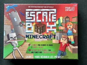 ESCAPE BOX MINECRAFT Movie Decor Teaching Aid