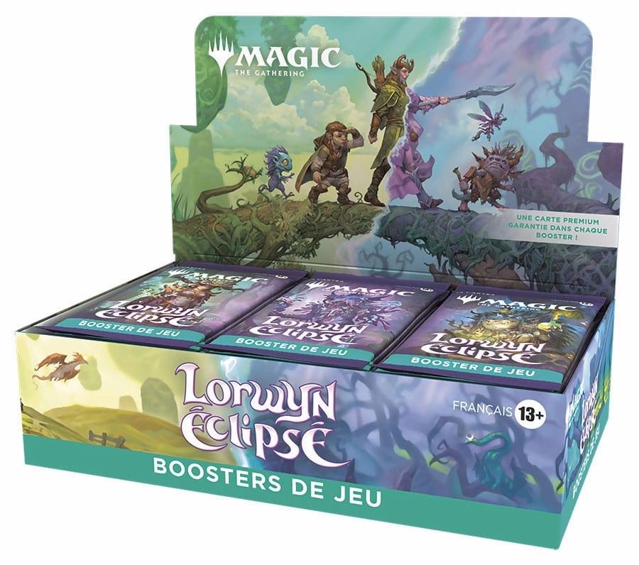 Reptile Figure Action Unit Magic the Gathering Lorwyn ??clips?? pr??sentoir boosters de jeu (30) *FRANCAIS*