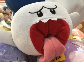 Mario Bros King Boo Medium Plush (In-stock) Premium Model