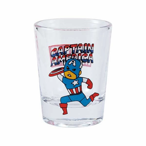 Influencer Pick Marvel Characters Shot Glass Drink Alcohol Tumbler