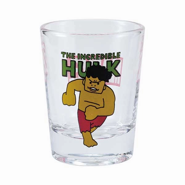 Realistic Sculpture Marvel Characters Shot Glass Drink Alcohol Tumbler