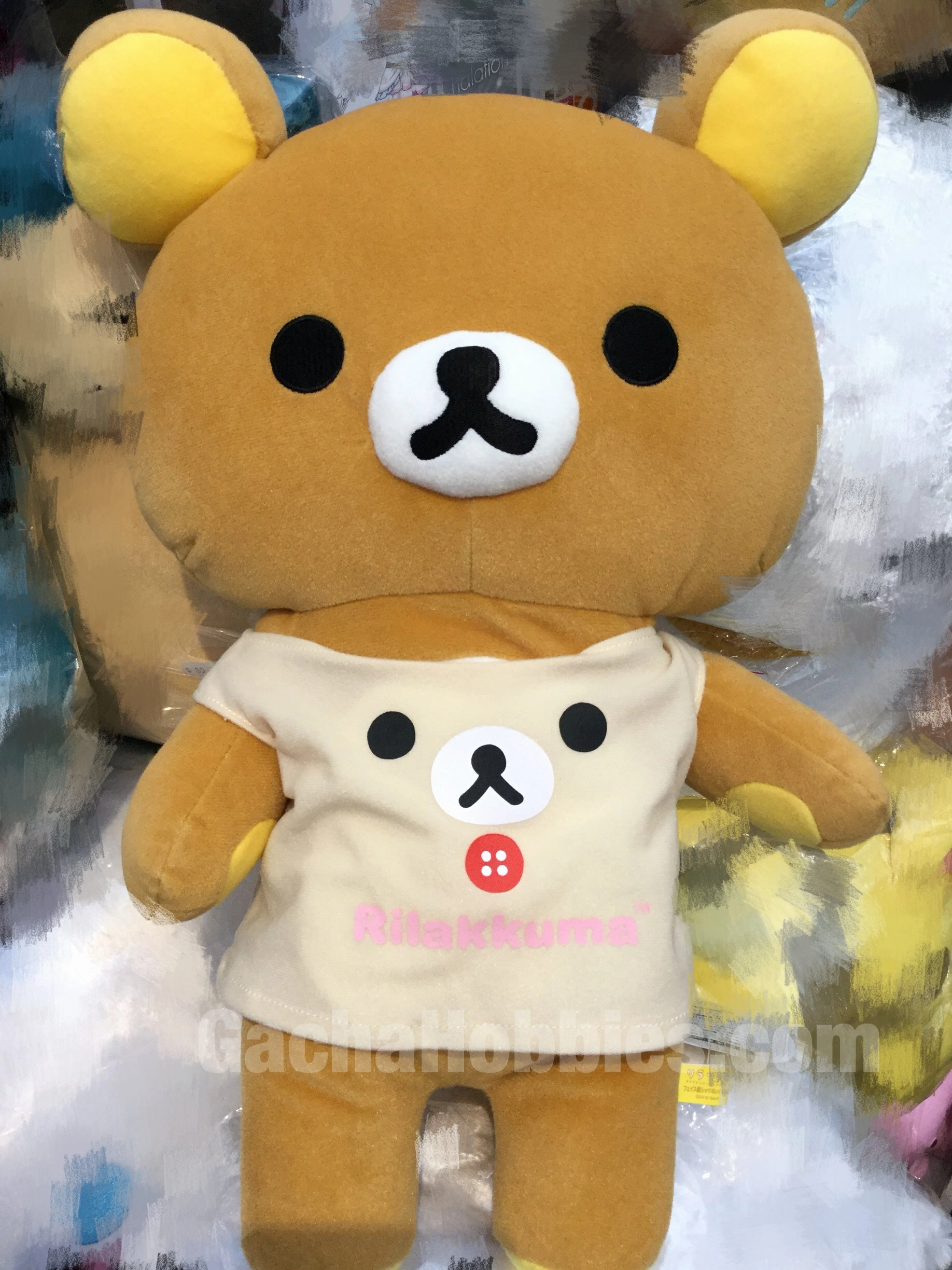 Pokemon Creature Rilakkuma wearing Korilakkuma White Bear T-shirt Plush (In-stock)
