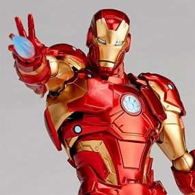 Kaiyodo Amazing Yamaguchi 013 Marvel Iron Man Bleeding Edge Armor Figure Impressionist Art