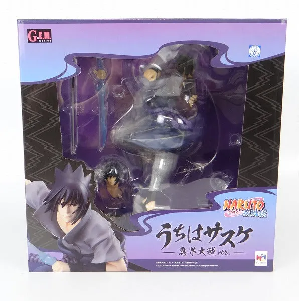 Mega House G.E.M NARUTO-Naruto-Sasuke Ninja Wars Ver. Cryptid Model