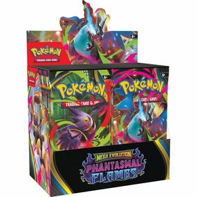 Mega Evolution Booster Box - ME02 Phantasmal Flames (ENG ver.) ???????` ???? ???? Avid Fan Luxury Decor