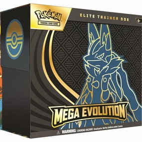Mega Evolution Elite Trainer Box ME01 (MEG) (ENG ver.) (Mega Lucario / Mega Gardevoir) ???????` ???? ???? Robot Toy Vinyl Figure