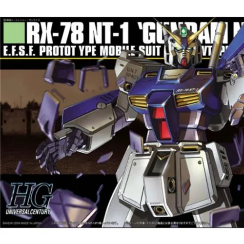 Cartoon Network Designer creation HGUC 1/144 #47 RX-78 NT-1 Gundam