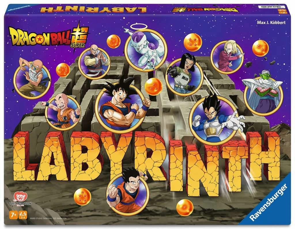 DRAGON BALL SUPER - Jeu de Plateau Labyrinth Designer Unit