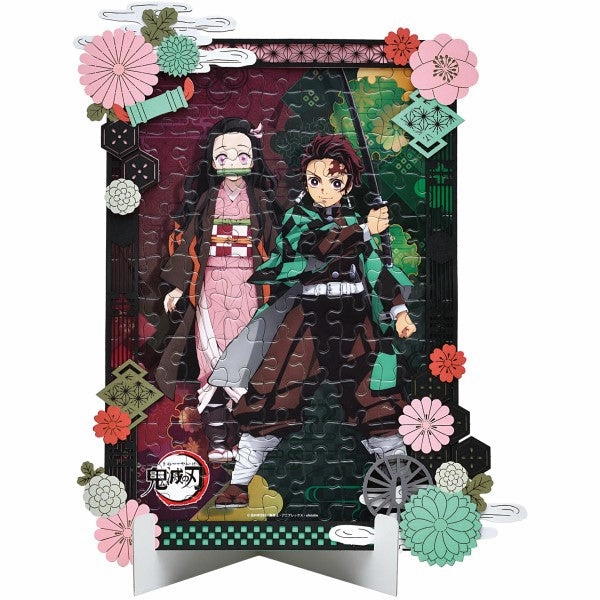 Demon Slayer ????? - Art Decoration Jigsaw Puzzle 108 Pieces 108-DP03 [Demon Slayer] PVC Showcase Roman Figure