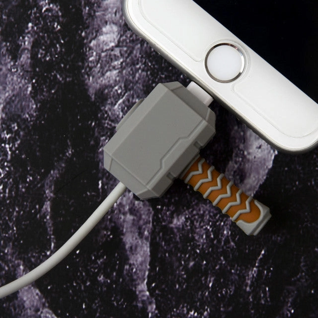 Robot Design Handicraft Item Marvel iPhone Android Smartphone Cable Protector Thor