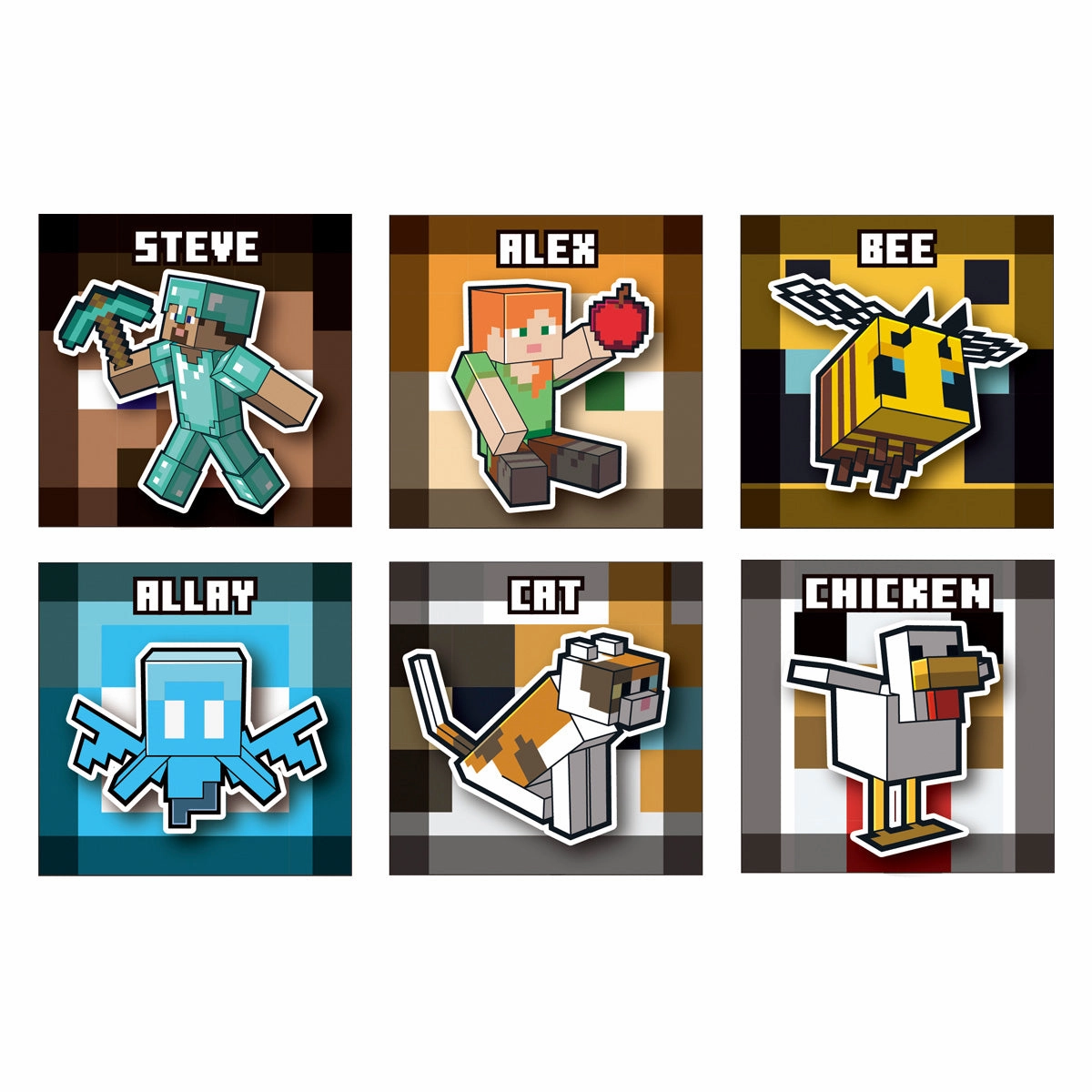 MINECRAFT Twin Wafers (pack of 20) ?????? ?????????? ???K ?N?? ?? Pop Icon Specialist Shop