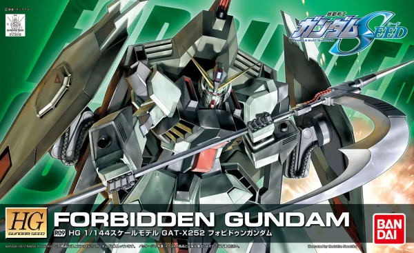 Anime Showcase Fantasy Decor HG 1/144 R09 Forbidden Gundam