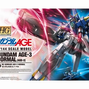 HG 1/144 #21 Gundam Age 3 Normal Premium Goods