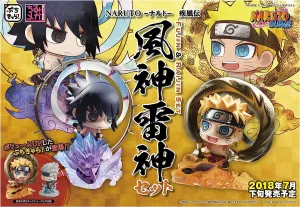 Gaming Peripheral Blog Feature Petit Chara Land - NARUTO Shippuden: Fujin Naruto Uzumaki & Raijin Sasuke Uchiha Set